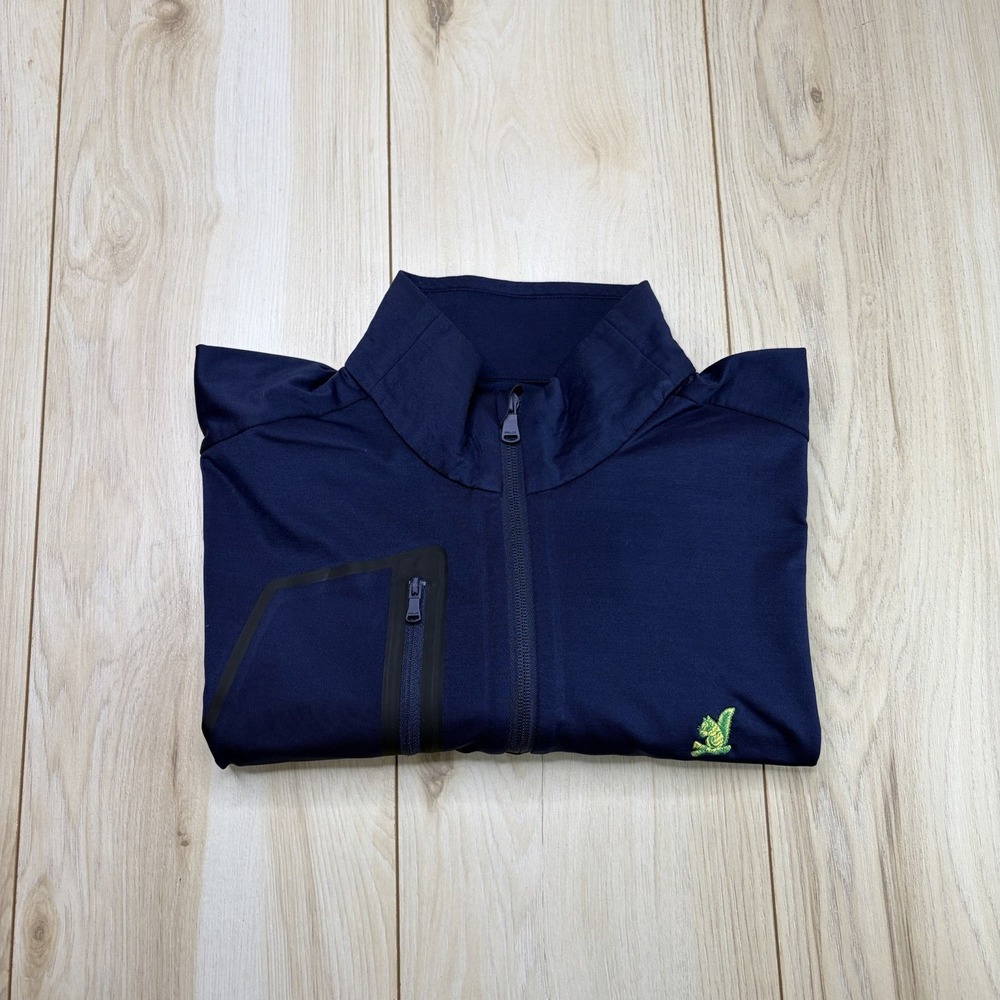 RLX Ralph Lauren Men's Quarter Zip Sweater BROOKLINE COUNTRY CLUB Size Large